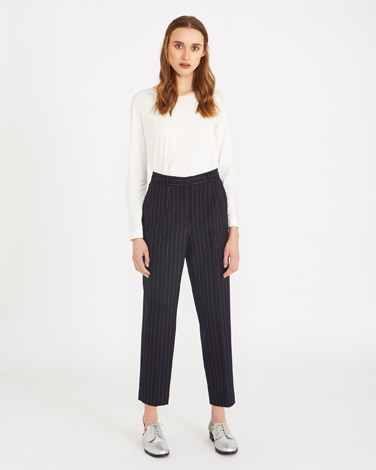 Carolyn Donnelly The Edit Cropped Wide Leg Trousers